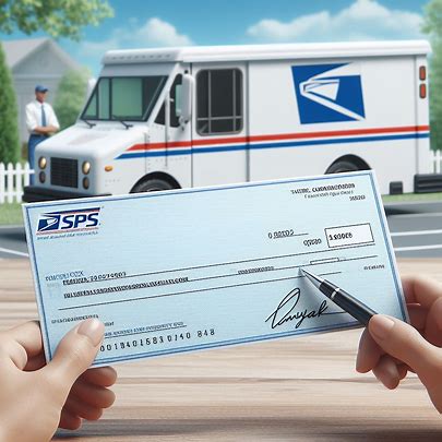 USPS Payroll Check