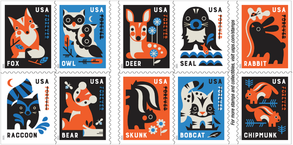 2025 USPS Stamp Designs